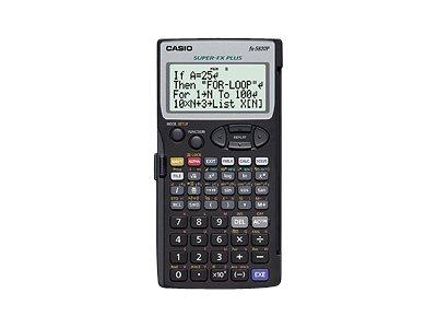 Casio Fx 5800p   Vitenskapelig Kalkulator   10 Sifre + 2 Eksponenter   Batteri fra Casio