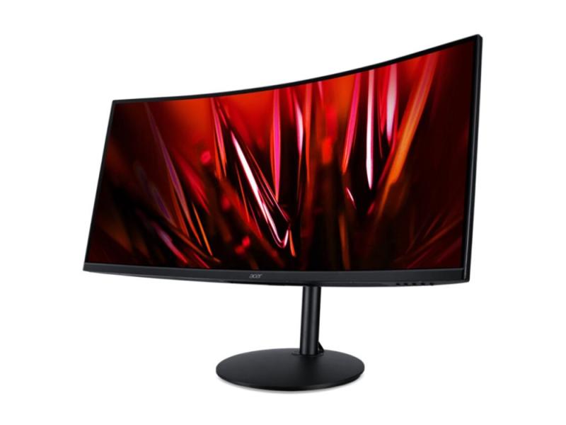 Acer Nitro Xz342cu S3bmiipphx   Xz2 Series   Led Skjerm   Gaming   Kurvet   34"   3440 X 1440 Uwqhd @ 180 Hz   Va   400 Cd M²   4000:1   Displayhdr 4 fra Acer