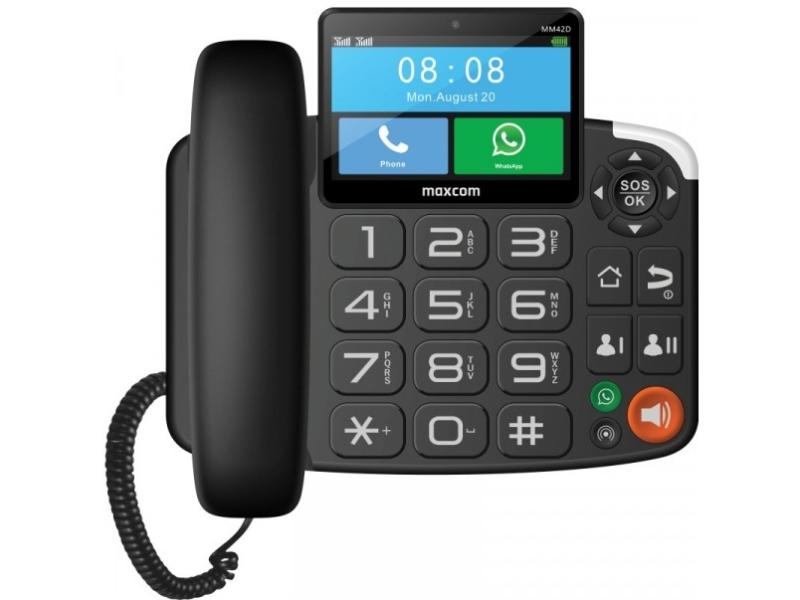 Mm 42d Se 4g Volte Vowifi Fasttelefon For Sim Kort fra Maxcom Memory Gmbh