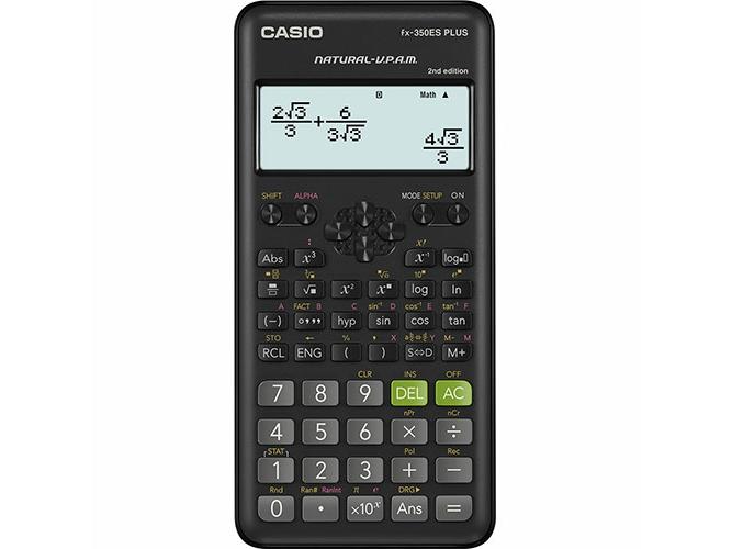 Casio Fx 350es Plus 2nd Edition   Vitenskapelig Kalkulator   Batteri fra Casio
