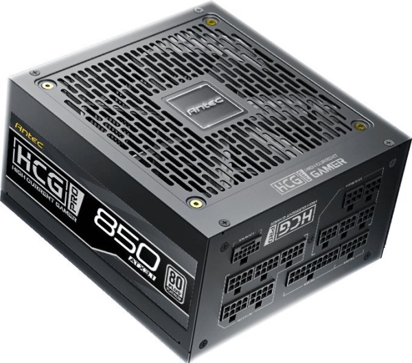 Antec Strømforsyning Antec Hcg 850 Pro P Ec Atx3.1 Modular 80+ Platinum Retail   Pc Server Strømforsyning  0 761345 20009 7  fra Antec