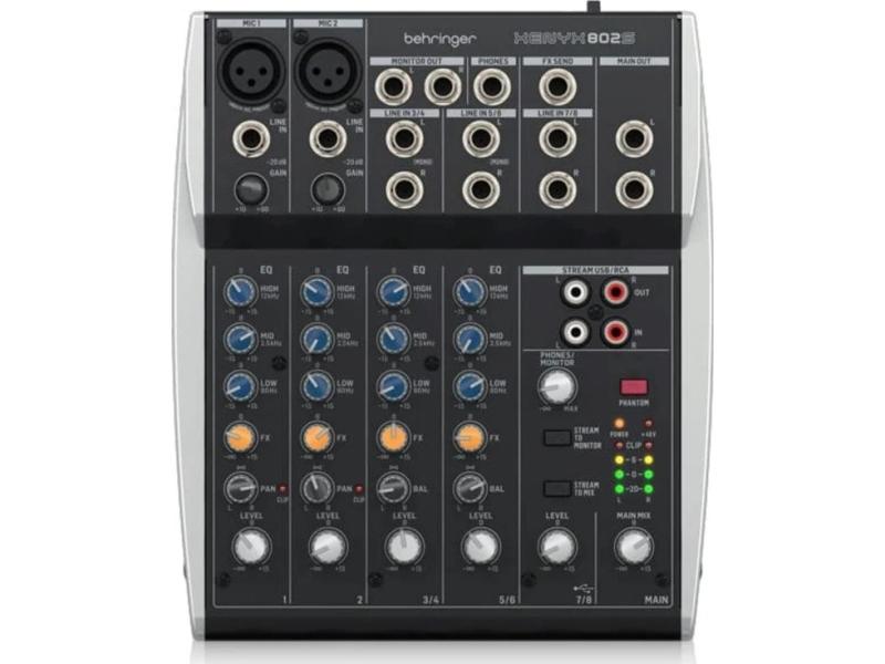 Behringer Xenyx 802s   Analog Lydmixer fra Behringer