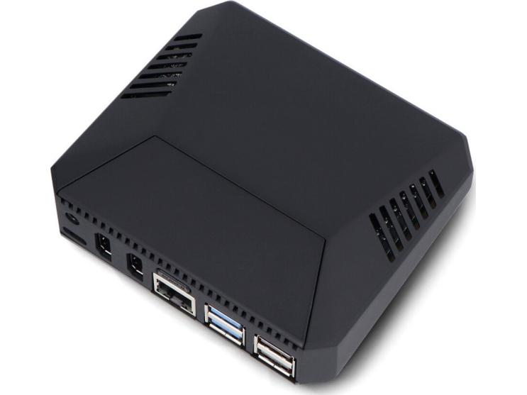 Argon40 Argon One V3 M.2 Nvme Pcie Deksel For Raspberry Pi 5   Med Vifte Og Kjøleribbe   Aluminium   Svart} fra Argon40