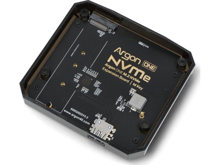 Argon40 Argon One M.2 Nvme Utvidelseskort   For Raspberry Pi 4b} fra Argon40