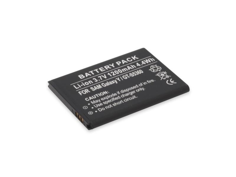 Ansmann 1420 0009  Batteri  Samsung  Sort  Lithium Ion  Li Ion  1200 Mah  3 7 V fra Ansmann-energy