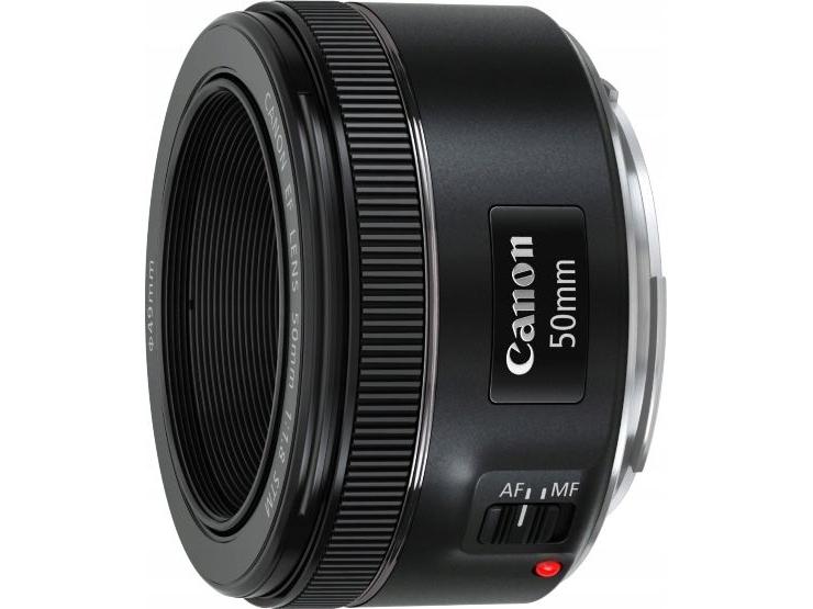 Canon Ef   Objektiv   50 Mm   F 1.8 Stm   Canon Ef   For Eos 100  1200  5ds  6d  70  700  750  760  7d  8000  Kiss X8i  Rebel T6i  Rebel T6s fra Canon