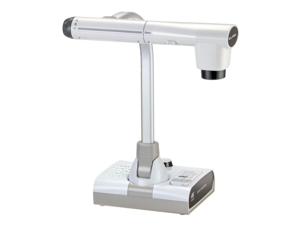 Elmo Tt 12g   Dokumentkamera   Farge   12 Mp   3840 X 2160   1600 Tvl   Lyd   Vga  Hdmi   Usb 2.0   Mjpeg   Dc 12 V fra Elmo