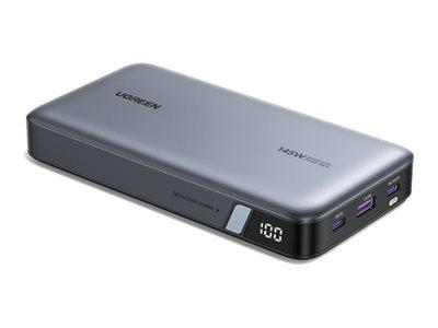 Ugreen   Strømbank   For Laptop   25000 Mah   90 Wh   145 Watt   5 A   Power Delivery 3.1  Pd 3.0  Pd 2.0  Qc 3.0  Qc 2.0  Huawei Fast Charge  Afc  A fra Ugreen