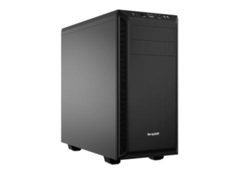 Be Quiet! Pure Base 600   Miditower   Atx   Ingen Strømforsyning   Usb Lyd   Sort    Inkl. 2 X Pure Wings 2 Blæsere  fra Be-quiet