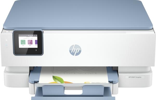 Hp Envy Inspire 7221e All In One   Multifunksjonsskriver   Farge   Ink Jet   216 X 297 Mm  Original    A4 Legal  Medie    Opp Til 13 Spm  Kopiering  fra Hp