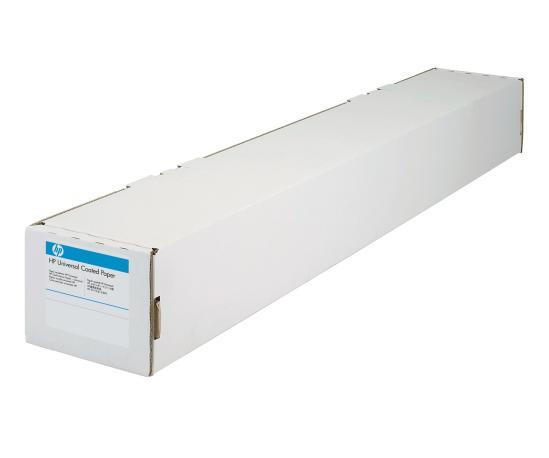 Hp Universal   Belagt   4 9 Millioner   Rull  91 4 Cm X 45 7 M    95 G M²   1 Rull Er  Papir   For Designjet 45xx  5100  L26500  T1100  T1120  T1200  fra Hp