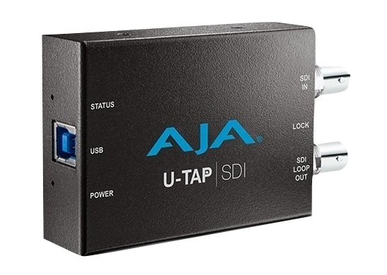 Aja U Tap Sdi  Usb 3.2 Gen 1  3.1 Gen 1  1920 X 1080 Piksler  Kraft Indikator  Status  240p  360p  480p  525i  540p  576p  625i  720p  1080i  1080p  fra Aja