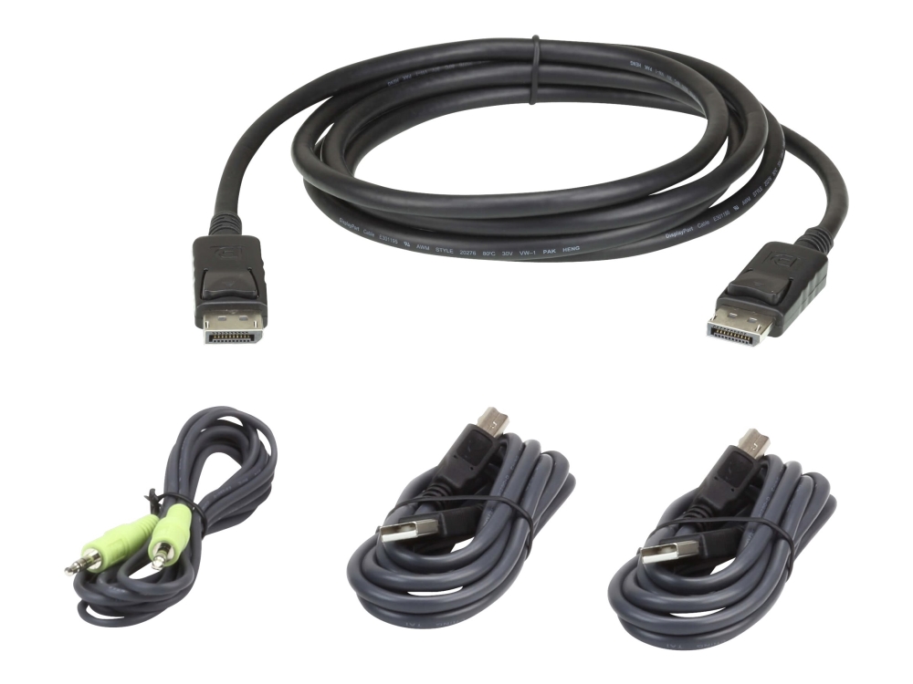 Aten 2l 7d03udpx4   Tastatur   Video   Musekabelsett  Kvm    Taa Samsvar   For Aten Cs1182dp4c  Cs1184dp4c fra Aten Technology