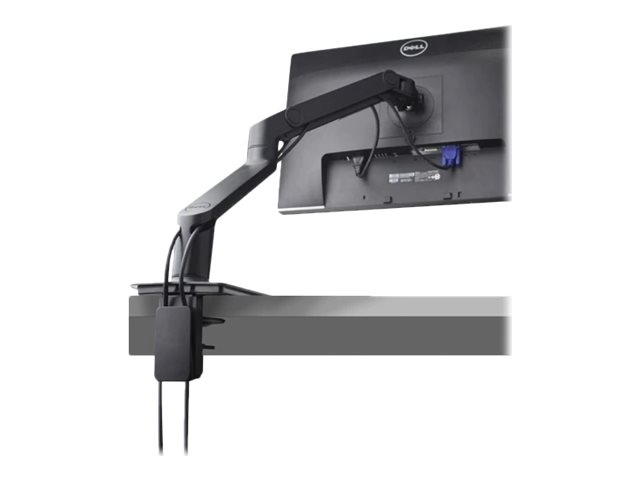 Dell Msa14 Single Monitor Arm Stand   Monteringssett  Leddarm  Vesa Adapterplate    For Lcd Skjerm   Svart   Skjermstørrelse: 19" 38"   Skrivebord   fra Dell