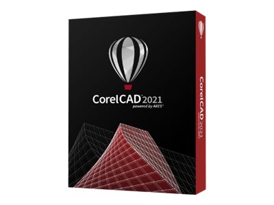 Corelcad 2021   Bokspakke   1 Bruker   Dvd   Win  Mac   Multi Lingual fra Corel