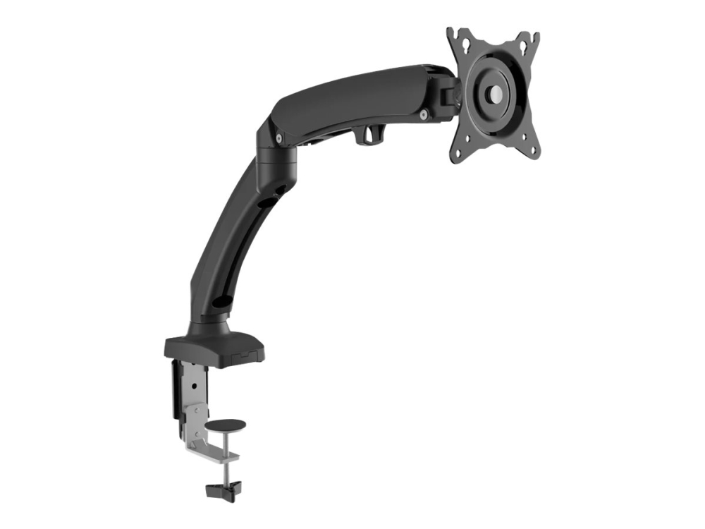 Barkan M121p   Monteringssett   Helbevegelses Justerbar Arm   For Lcd Skjerm   Svart   Skjermstørrelse: 13" 29"   Skrivebordsmonterbar fra Barkan