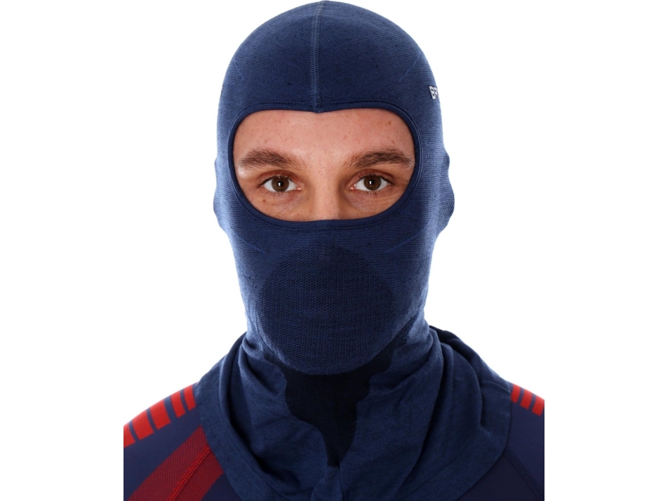 Brubeck Km10370 Balaclava Unisex Ull Marineblå S M fra Brubeck