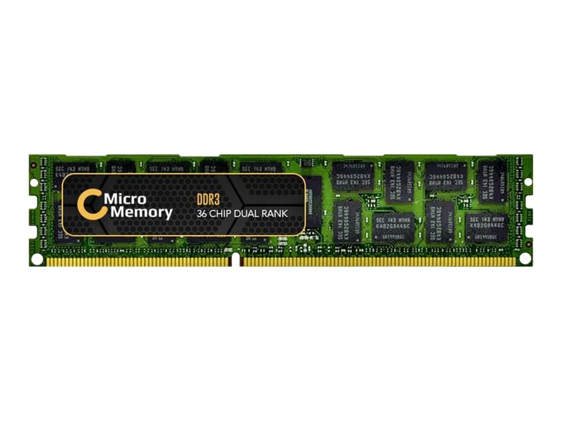 Coreparts   Ddr3   Modul   16 Gb   Dimm 240 Pin   1066 Mhz   Pc3 8500   Registrert   Ecc   For Fujitsu Primergy Bx920 S1 fra Coreparts