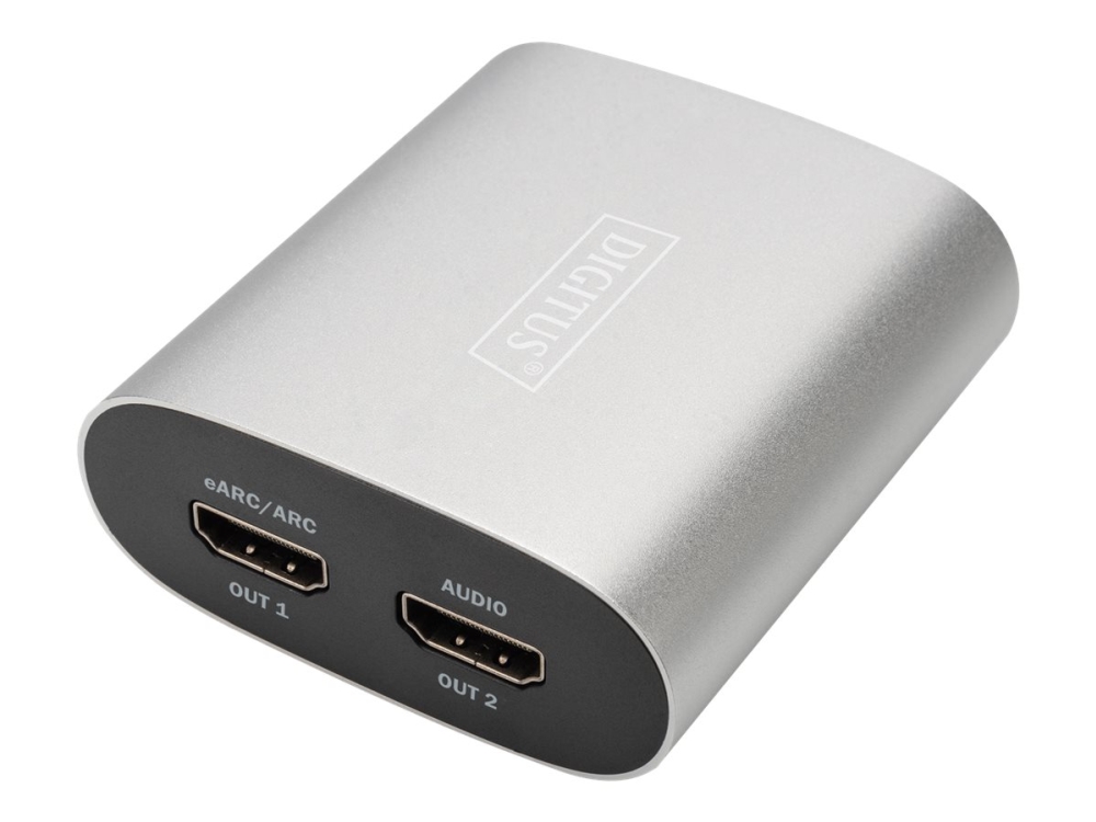 Digitus Ds 45337   Video Lyd Splitter   2 X Hdmi   Stasjonær fra Digitus