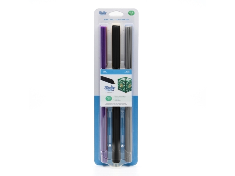 3doodler Filament Create Pro 75 Pla Violett Schwarz Grau Night Sky Mix fra 3doodler