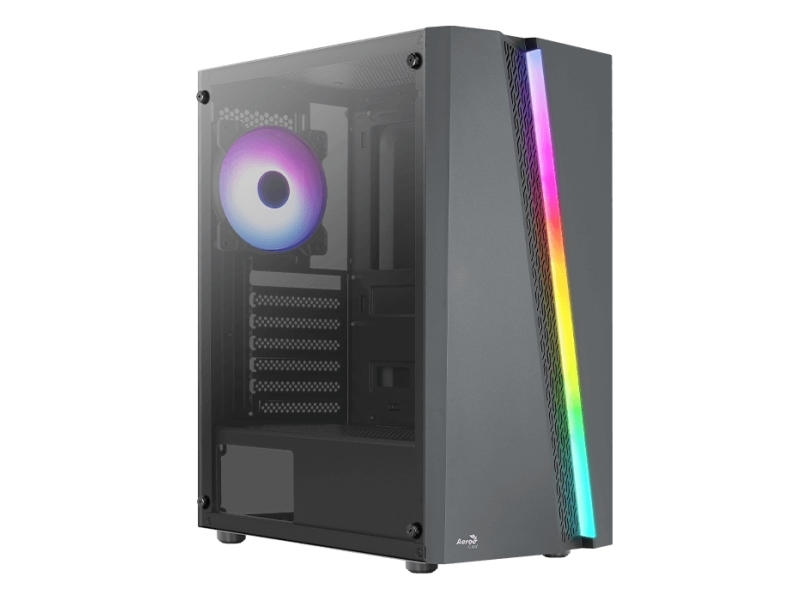 Aerocool Blade G Bk V1     Sidepanel Med Vindu   Ingen Strømforsyning fra Aerocool