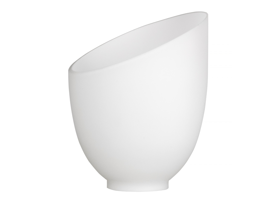 Activejet 5901443121329  Lampeskjerm  Hvit  Glass  Lampa Benita  Soverom  Spise Rom  Hjemme Kontor  Stue  Kontor  260 Mm fra Activejet
