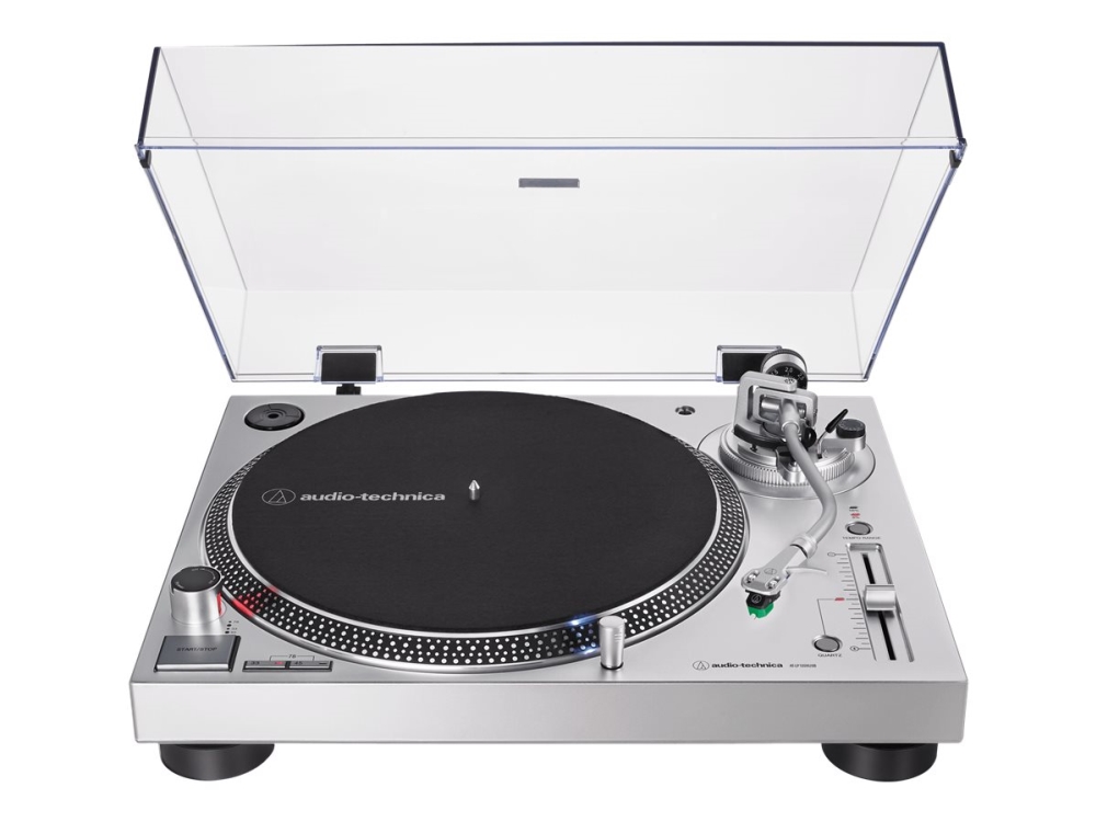 Audio Technica At Lp120xusb   Dreieskive   Sølv fra Audio-technica
