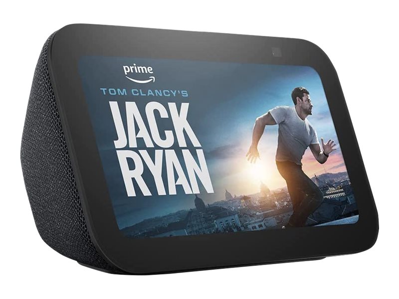 Amazon Echo Show 5  3rd Generation    Smart Display   With Lcd 5.5" Display   Trådløs   Bluetooth  Wi Fi   Appstyrt   Antrasitt fra Amazon