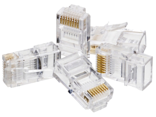 Alantec Wt106  Rj45  Gjennomsiktig  Hankjønn  Rett  100 Stykker fra Alantec