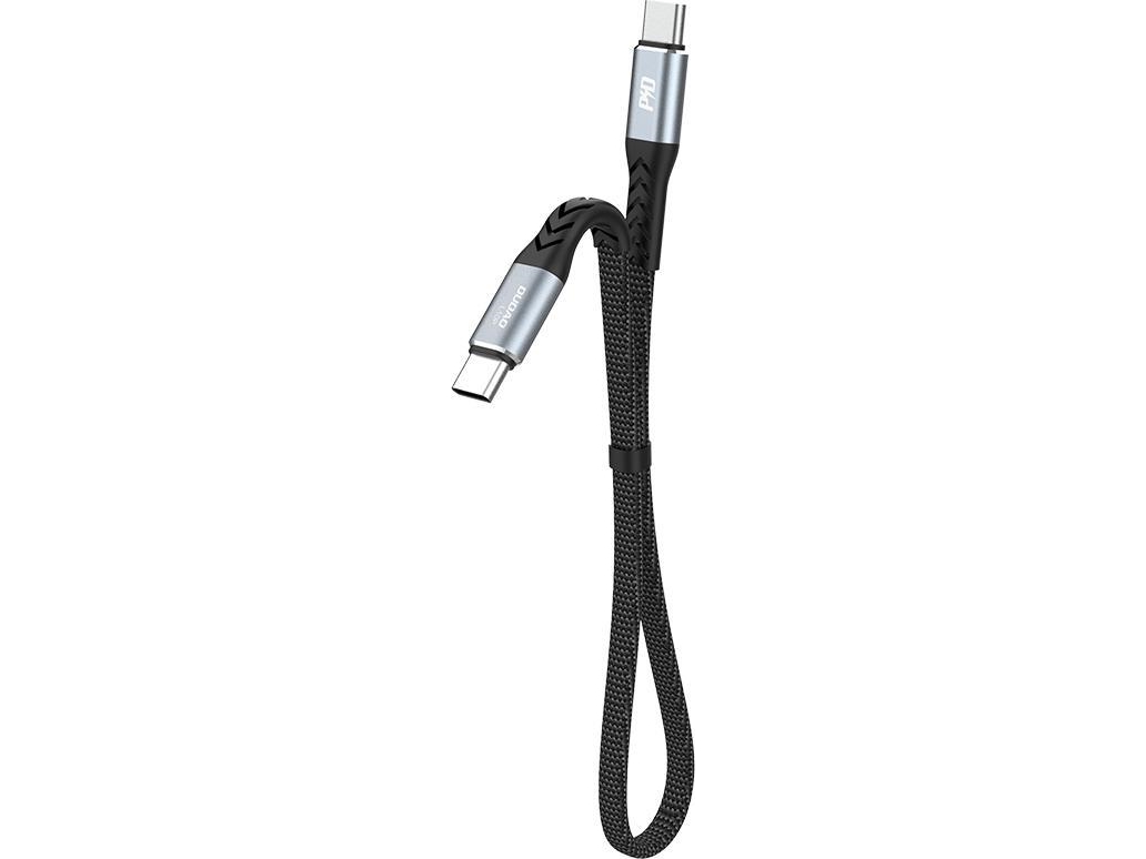 Dudao L10c Kabel Usb Type C   Usb Type C Pd100w 0 23m Svart  L10c  fra Dudao