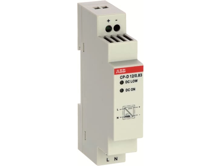Abb Cp D 24 0.42  Innendørs  100   240 V  47   63 Hz  10 W  24 V  0 42 A fra Abb