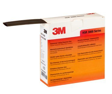 3m Te100042080  Varmekrympet Rør  Sort  5 M  2 4 Cm  135 °c fra 3m