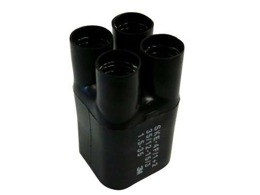 3m Ske 4f 1+2  Varmekrympeslange  Svart  10 Cm  3 5 Cm  1 Stykker  120 °c fra 3m