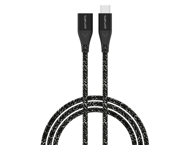 4smarts 496687  1 5 M  Usb C  Usb C  Usb 2.0  480 Mbit S  Sort fra 4smarts