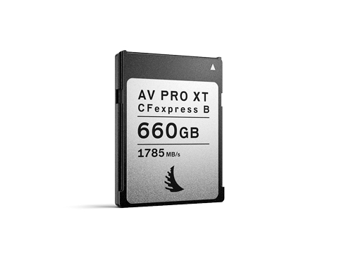 Angelbird Technologies Av Pro Cfexpress Xt Mk2 Type B  660 Gb  Cfexpress  1785 Mb S  1600 Mb S  Sort  Sølv fra Angelbird