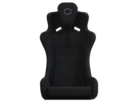 Cooler Master Dyn X  Racingsete  Sort  Fiberforsterket Plast  Frp  Skum  Semsket Skinn  Dyn X Cockpit  575 Mm  500 Mm fra Cooler Master