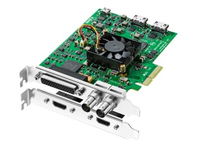 Blackmagic Decklink Studio 4k   Videofangstadapter   Pcie 2.0 X4   Ntsc  Pal fra Blackmagic