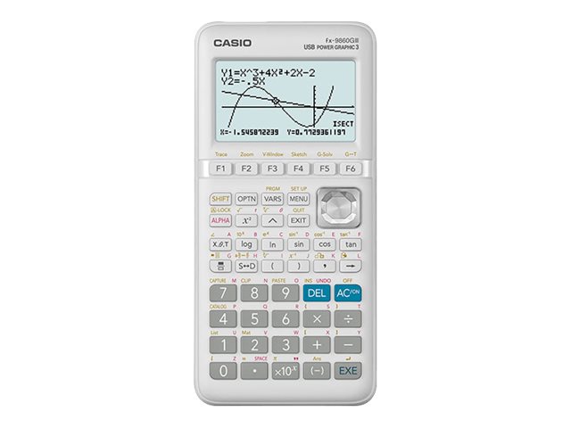 Casio Fx 9860giii   Grafkalkulator   Usb   Batteri fra Casio