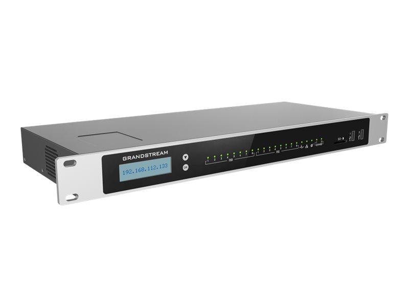 Grandstream Ucm6308a   Ip Pbx   Rackmonterbar   8 Fxo Porter   8 Fxs Porter   3 X 10 100 1000 fra Grandstream Networks