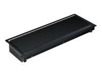 Bachmann Coni Long   Fluktmonteringsboks For Strømforsyningslist   Svart  Ral 9005 fra Bachmann