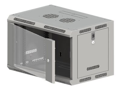 Alantec   Skap   Veggmonterbar  Gulvmonterbar   Grå   6u   19" fra A-lan Technologie