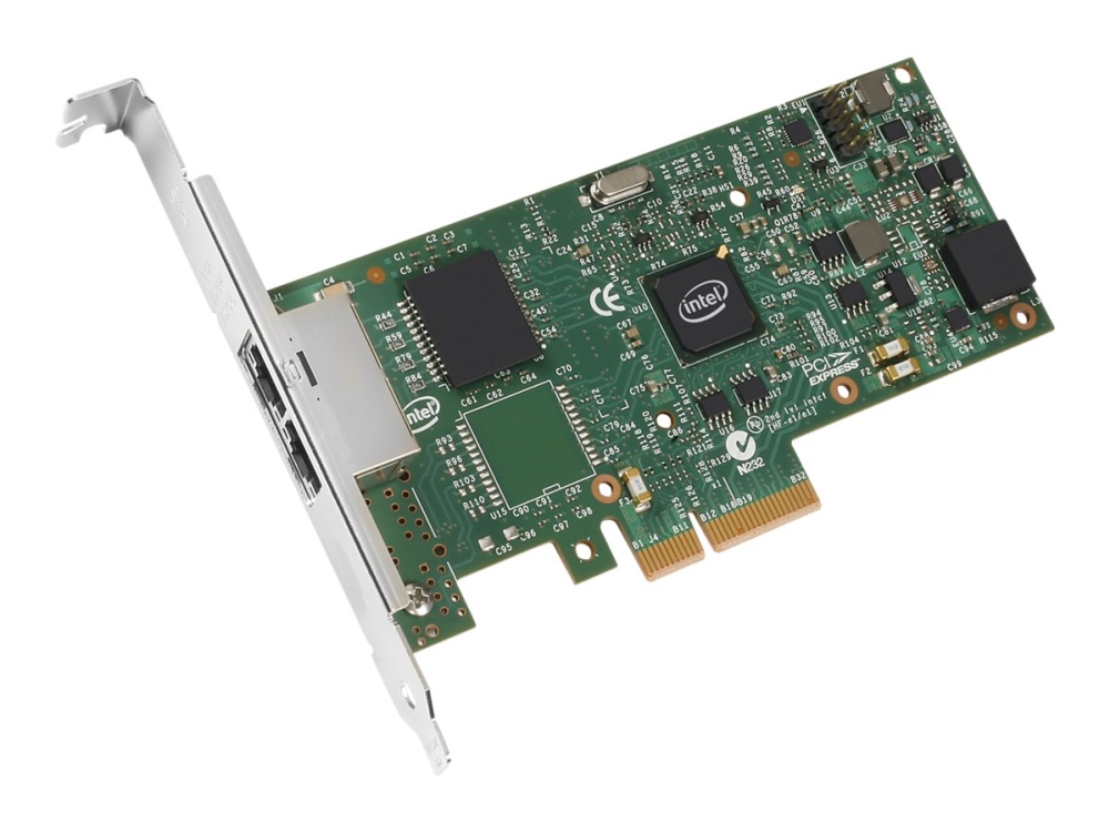 Intel Ethernet Server Adapter I350 T2   Nettverksadapter   Pcie 2.1 X4 Lav Profil   1000base T X 2 fra Intel