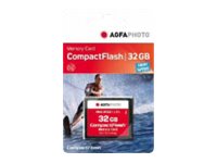 Agfaphoto   Flashminnekort   32 Gb   233x   Compactflash fra Agfa