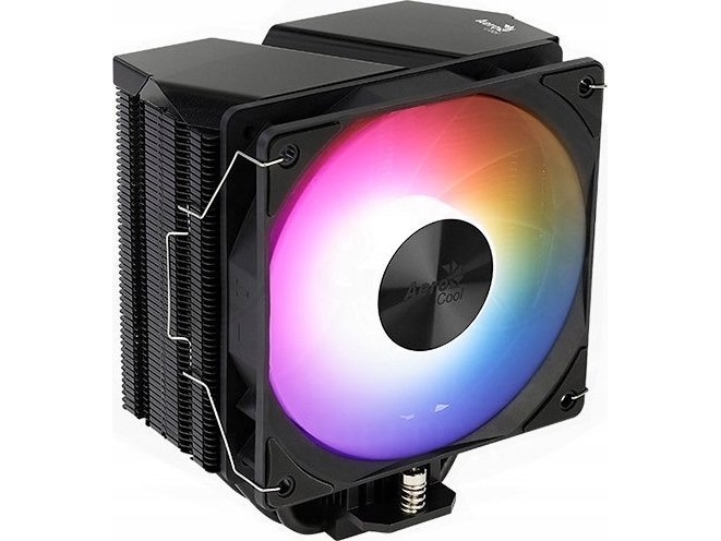 Aerocool Rime 4  Luftkjøler  12 Cm  75 3 Cfm  Sort fra Aerocool