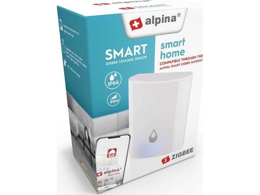 Alpina Alpina   Inteligentny Czujnik Zalania Sie Zigbee fra Alpina Sport