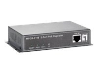 Levelone Por 0102 2 Port Poe Repeater   Repeater   2 Porter   10base T  100base Tx  1000base T   Ekstern   Opptil 100 M  552014  fra Level One