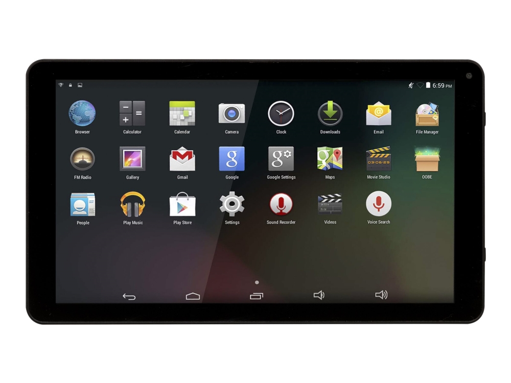 Denver Taq 10252   Tablet   Android 8.1  Oreo  Go Edition   8 Gb   10.1"  1024 X 600    Microsd Spor fra Denver