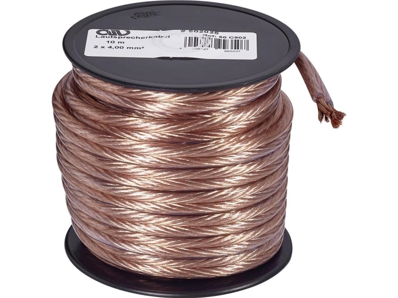 Aiv 23559l Højtalerkabel 2 X 2.50 Mm² Kobber 10 M fra Aiv